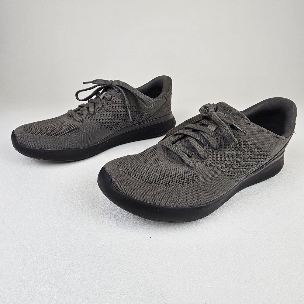 Kizik Lima Men's Size 10 Gray Knit Hands Free Slip On Walking Sneakers Shoes - Picture 2 of 9